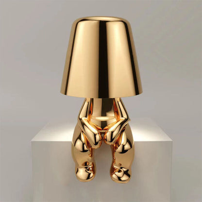 RegalGlow | Lampa stołowa Golden Man