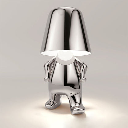 RegalGlow | Lampa stołowa Golden Man