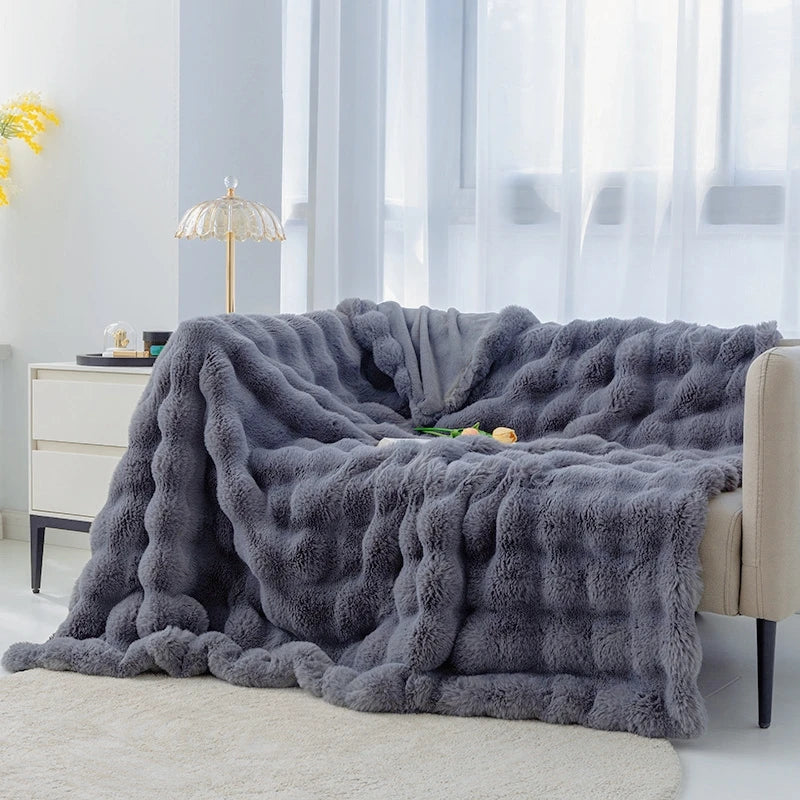 FuzzyComfort | Pluszowy koc