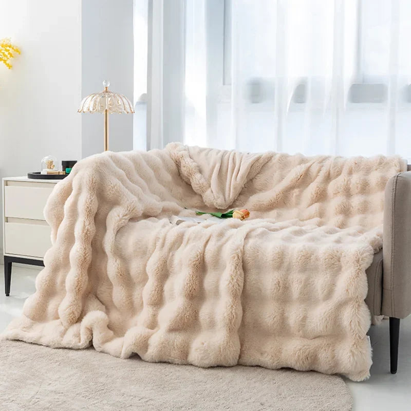 FuzzyComfort | Pluszowy koc