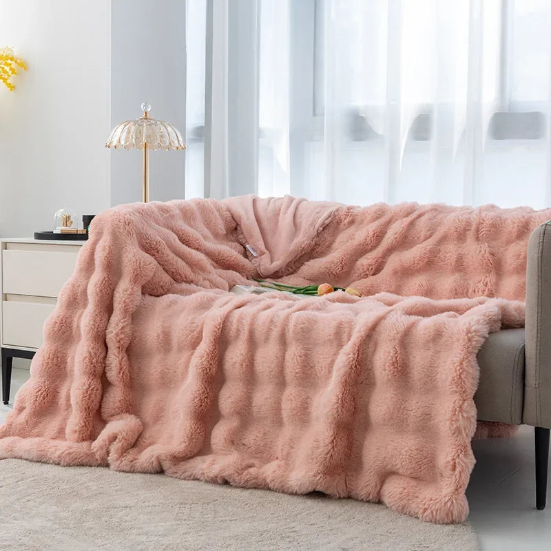 FuzzyComfort | Pluszowy koc