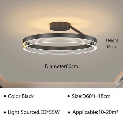 Luminous - nowoczesna lampa sufitowa LED