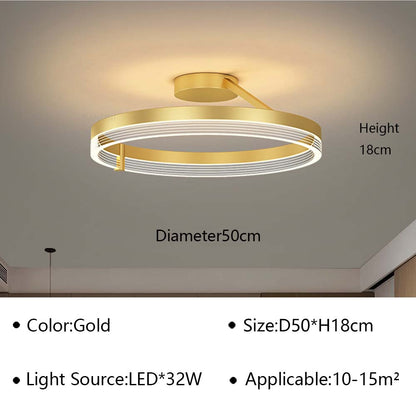 Luminous - nowoczesna lampa sufitowa LED