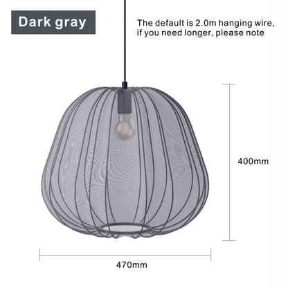 Lampy sufitowe z przezroczystej tkaniny