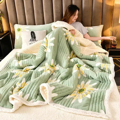 FuzzyWarmth | Puszysty koc zimowy