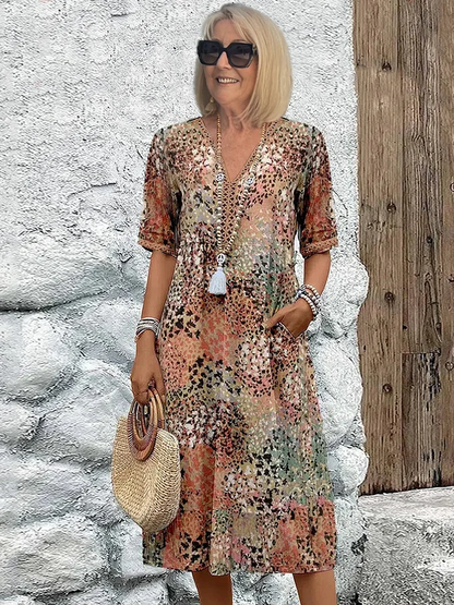 LB | Florencia Vibrant sukienka midi