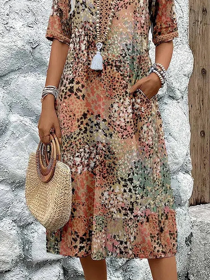LB | Florencia Vibrant sukienka midi