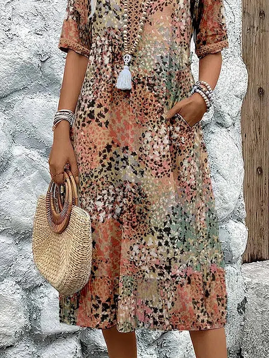 LB | Florencia Vibrant sukienka midi