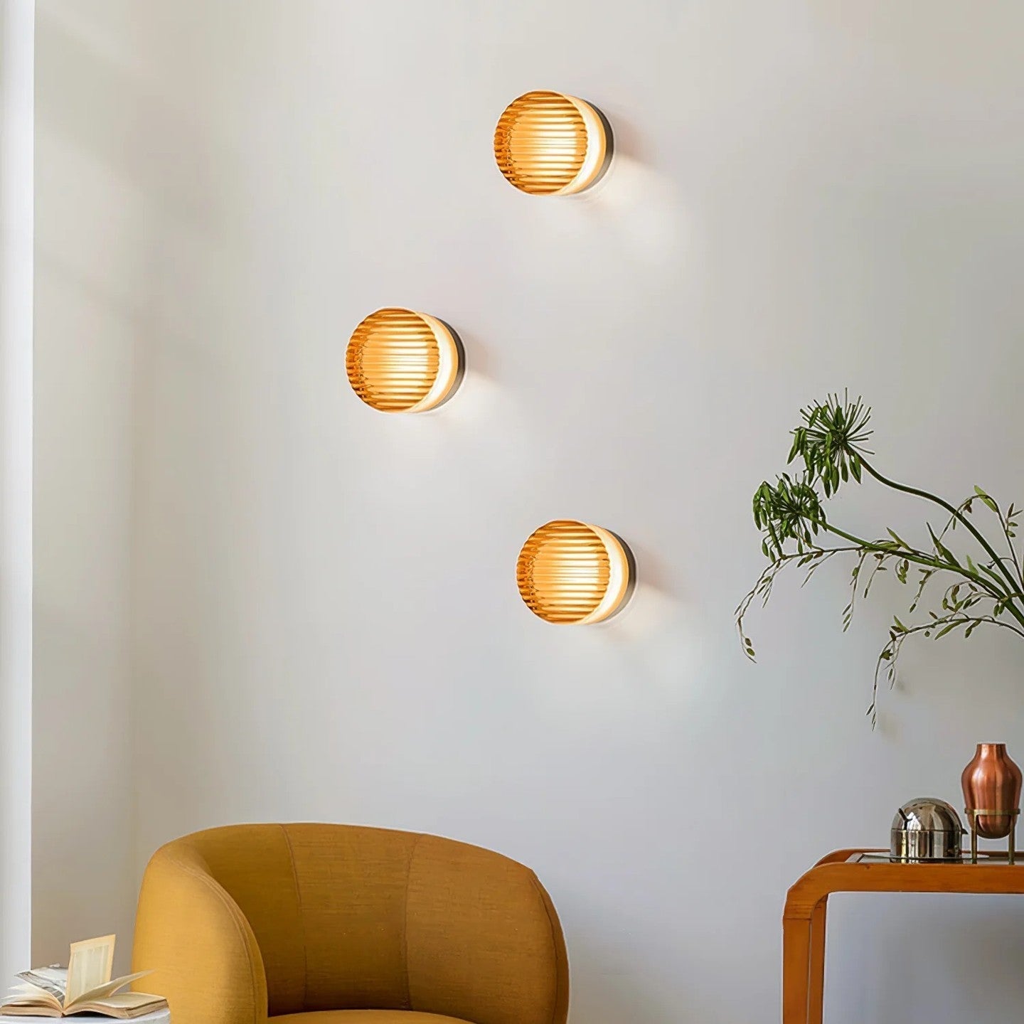LumaSphere | Elegancka okrągła lampa ścienna