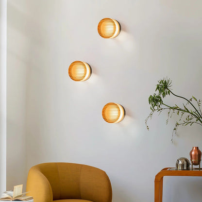 LumaSphere | Elegancka okrągła lampa ścienna