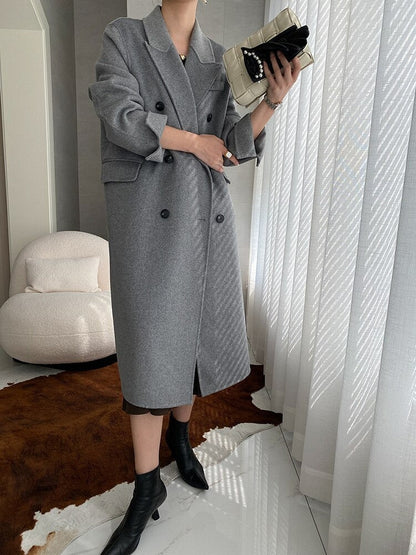 LB | Nieskomplikowany i elegancki płaszcz zimowy