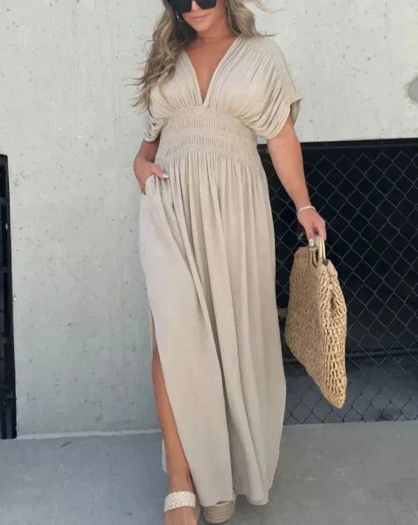 LB | Elegancka sukienka maxi