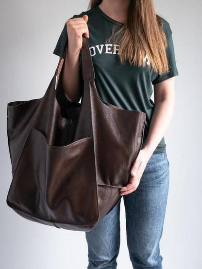AS | Designerska torba na ramię o dużej pojemności