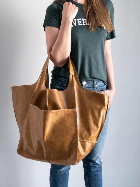 AS | Designerska torba na ramię o dużej pojemności