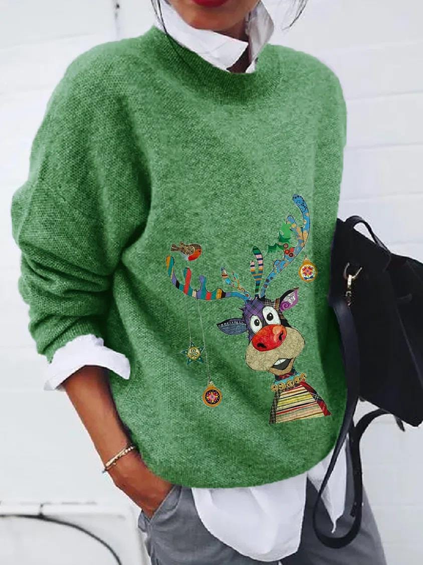 AS | Elegancki sweter świąteczny