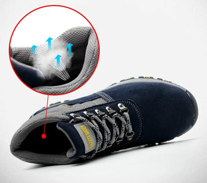 AS | Skórzane buty ze stalowym podnoskiem i żelazną ochroną