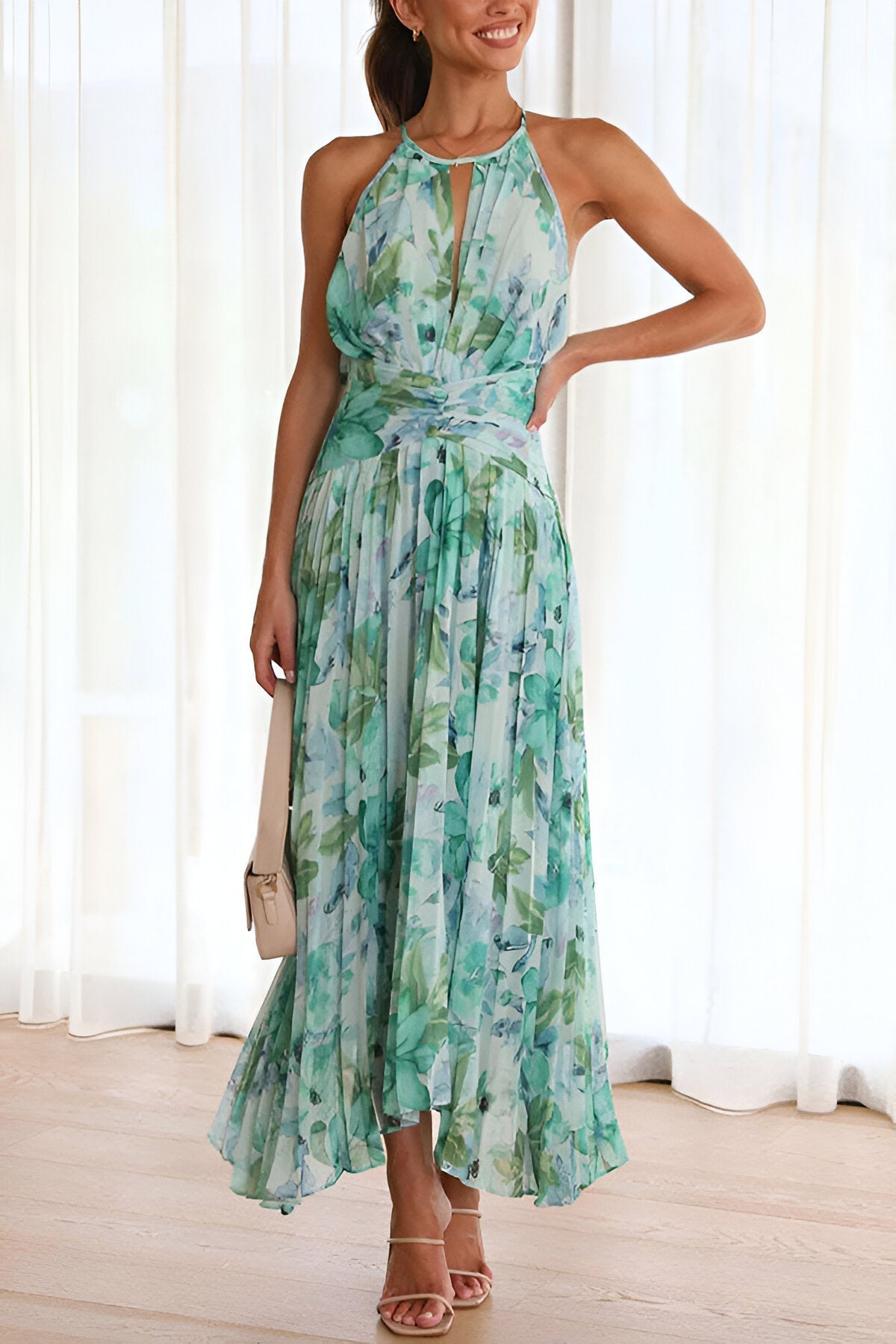 LB | Sukienka maxi Elegancka lekkość