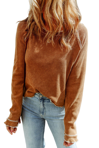 AS | Luźny i stylowy top zimowy