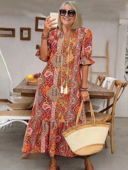 LB | KAREN ���� BOHO DREAM MAXI DRESS