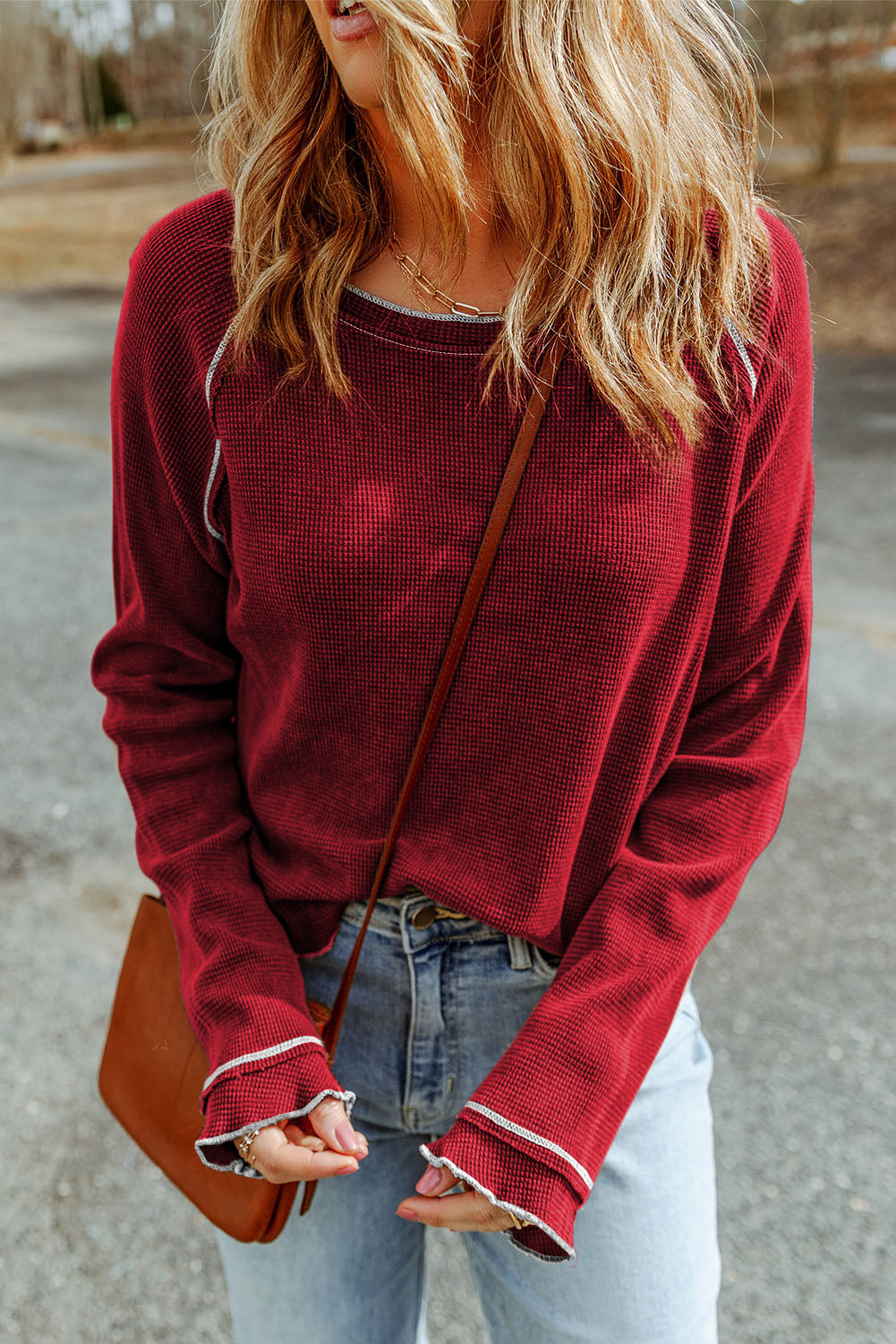 AS | Luźny i stylowy top zimowy