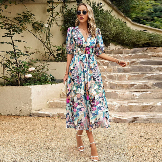 LB | Letnia sukienka midi