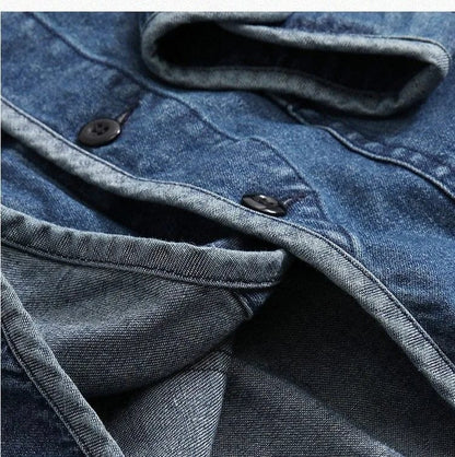 AS | Dżinsowa kurtka v-neck Vintage