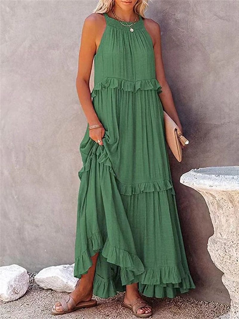 LB | Letnia sukienka maxi