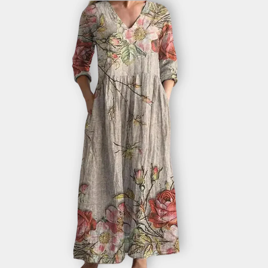 LB | Sukienka midi Rustic Blossom