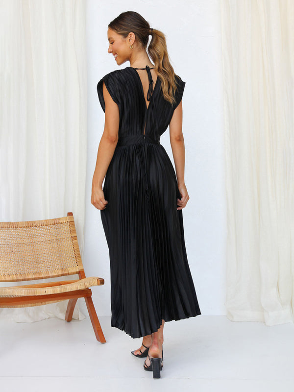 LB | Sukienka midi plisowana ChicSelect