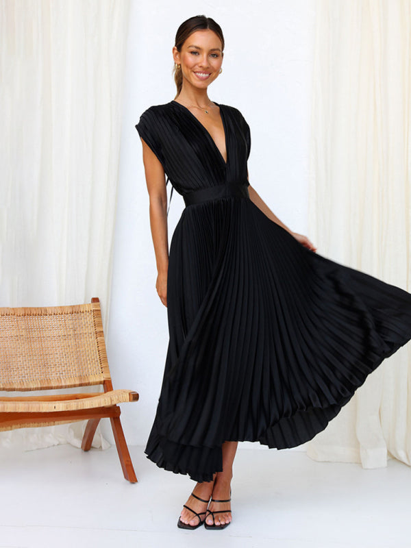 LB | Sukienka midi plisowana ChicSelect