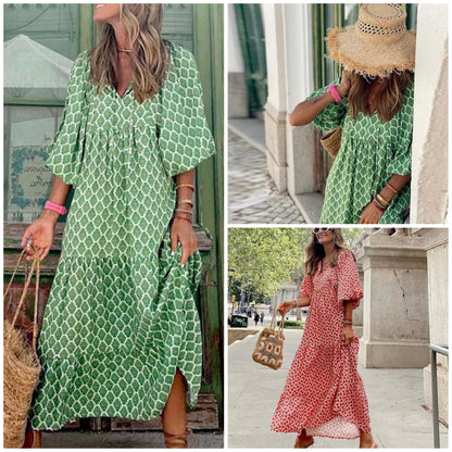 LB | "Simone" designerska sukienka maxi