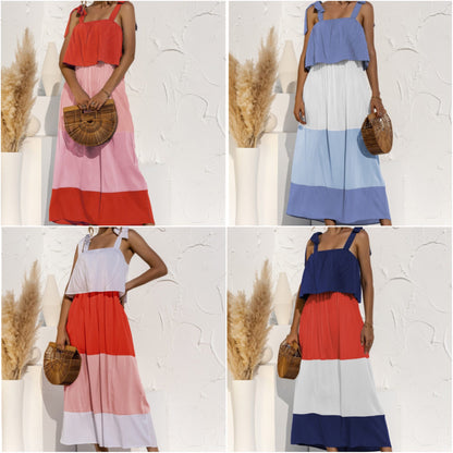 LB | "Kayla" Elegancka sukienka maxi