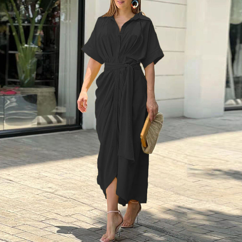 LB | Luxe wrap maxi dress (prawie wyprzedana)