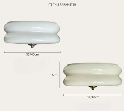 Lampa wpuszczana z połowy ubiegłego wieku