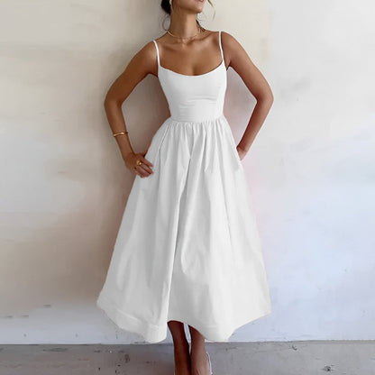 LB | Stylowa letnia sukienka midi