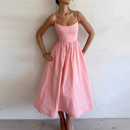 LB | Stylowa letnia sukienka midi