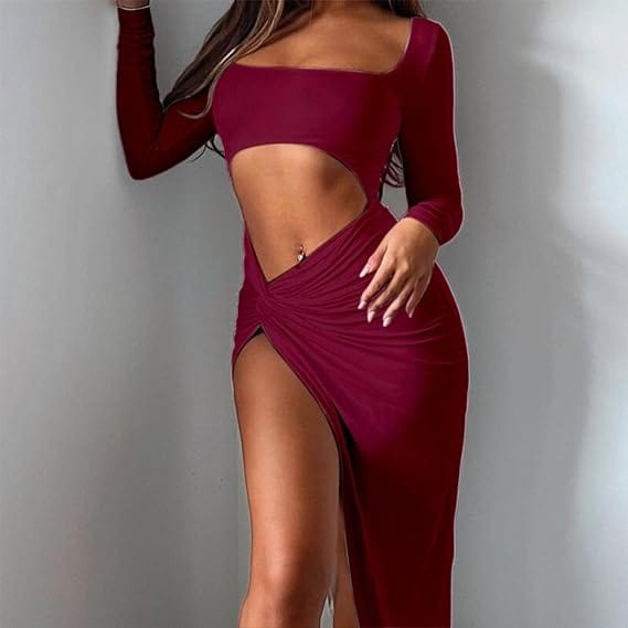 AS | Skinny T-Shirt Pullover 2-częściowy zestaw Sexy Clubwear OutfitS