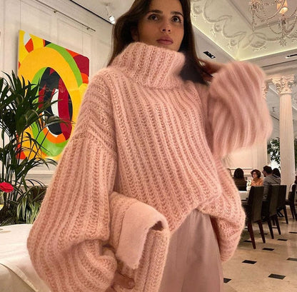 AS | Puszysty sweter z golfem