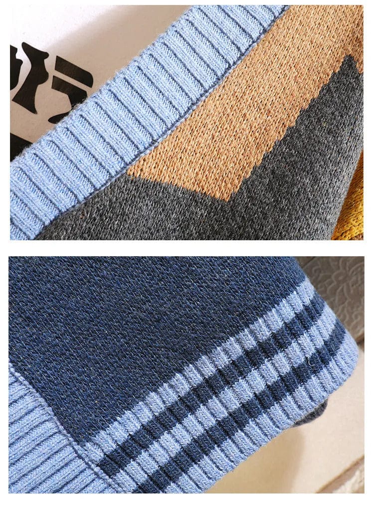 AS | Stylowy sweter z dekoltem w szpic