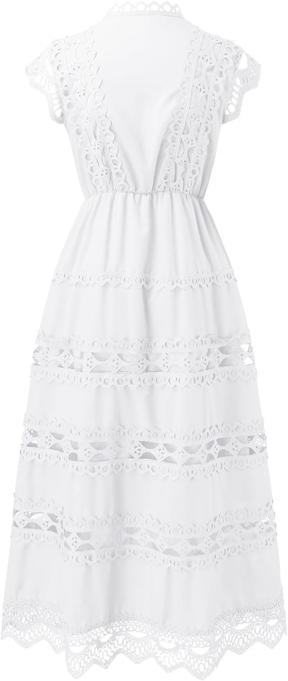 AS | Elegancka koronkowa sukienka