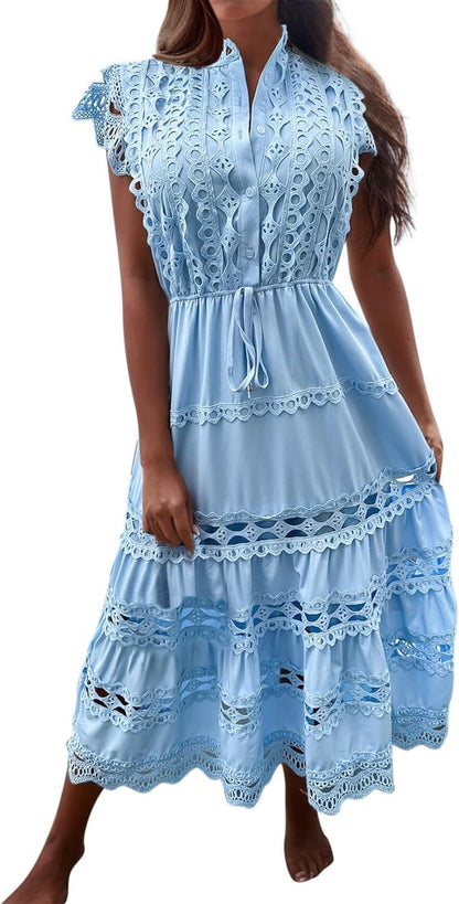 AS | Elegancka koronkowa sukienka