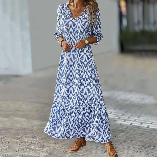 LB | Damska sukienka maxi