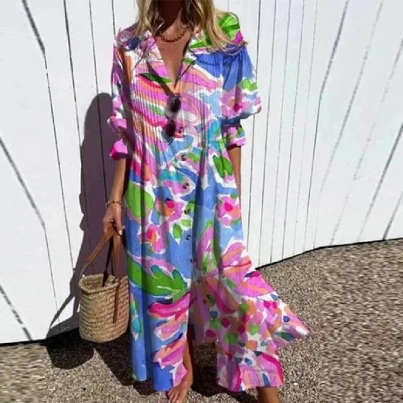 AS | Klasyczna sukienka boho maxi