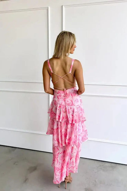 LB | Elegancka sukienka maxi dla letniego stylu bez wysiłku