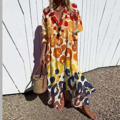 AS | Klasyczna sukienka boho maxi