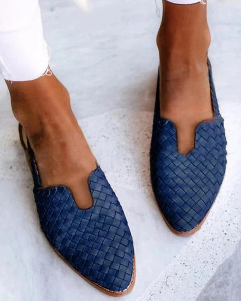 AS | Tkane buty wsuwane