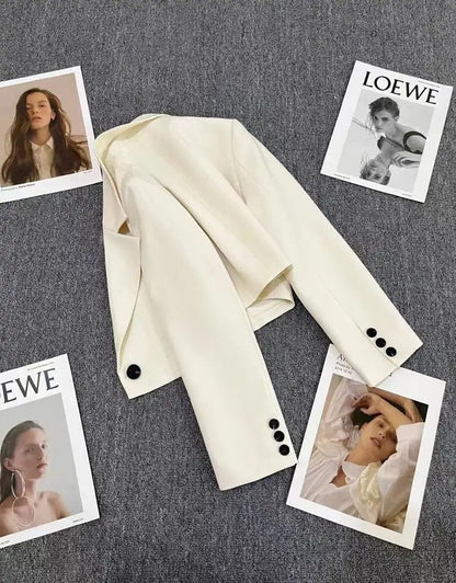 AS | Fashion Cropped Blazer Jacket