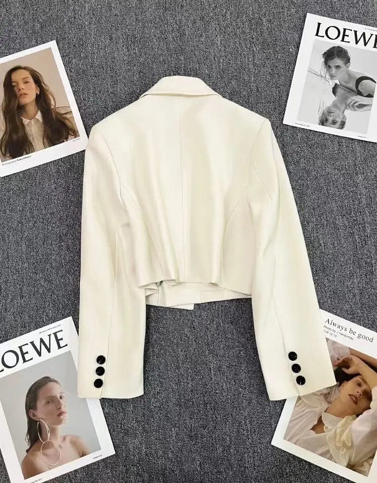 AS | Fashion Cropped Blazer Jacket