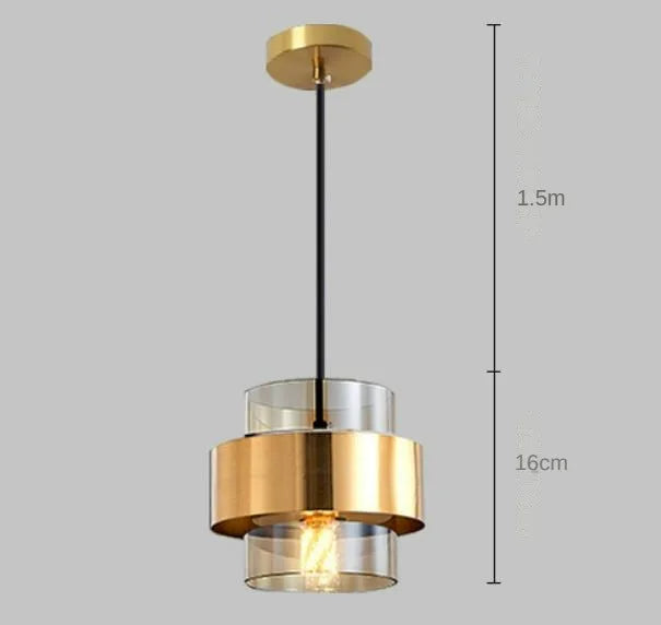 PrismFlex - nowoczesna szklana lampa wisząca