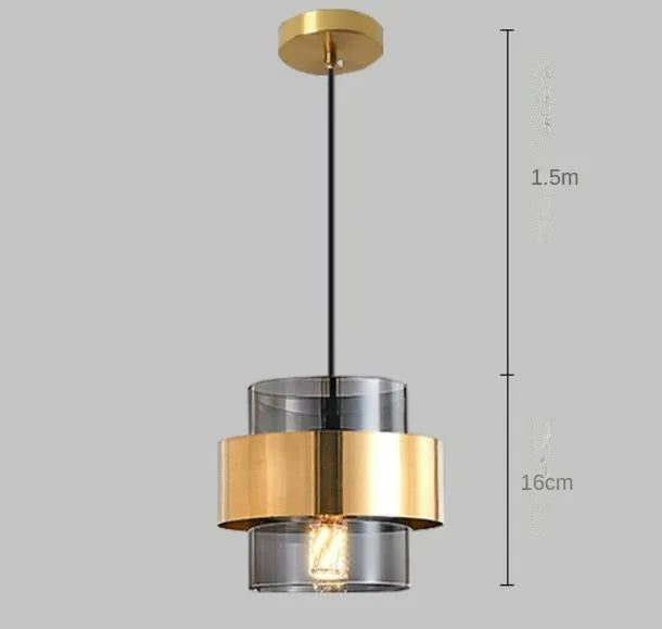 PrismFlex - nowoczesna szklana lampa wisząca